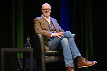 Frank Schätzing und Peter Wohlleben auf der lit.Cologne 2022 in Köln