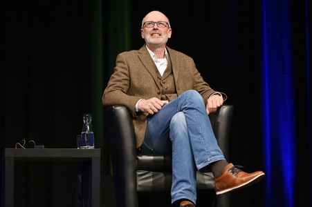 Frank Schätzing und Peter Wohlleben auf der lit.Cologne 2022 in Köln