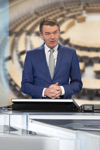Wahlabend der Landtagswahl im Saarland in Saarbrücken