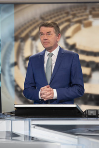 Wahlabend der Landtagswahl im Saarland in Saarbrücken