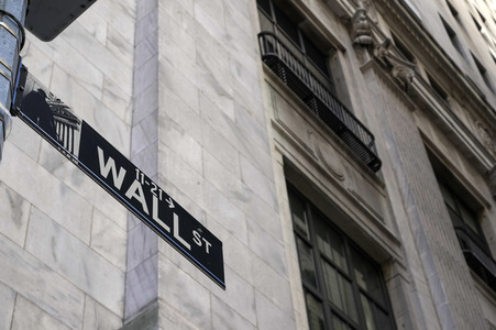 Wall Street in New York