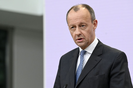 Pressekonferenz der CDU nach den Gremiensitzungen in Berlin