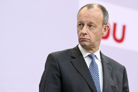 Pressekonferenz der CDU nach den Gremiensitzungen in Berlin