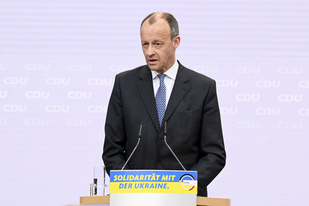 Pressekonferenz der CDU nach den Gremiensitzungen in Berlin