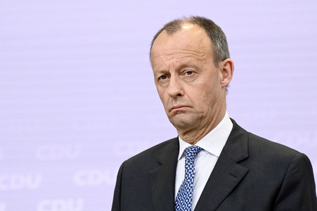 Pressekonferenz der CDU nach den Gremiensitzungen in Berlin