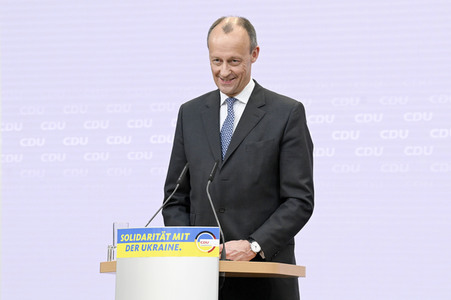 Pressekonferenz der CDU nach den Gremiensitzungen in Berlin