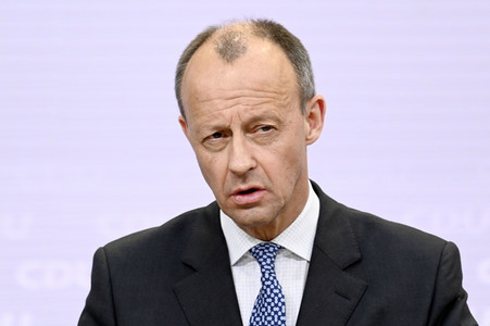 Pressekonferenz der CDU nach den Gremiensitzungen in Berlin