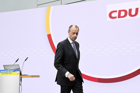 Pressekonferenz der CDU nach den Gremiensitzungen in Berlin