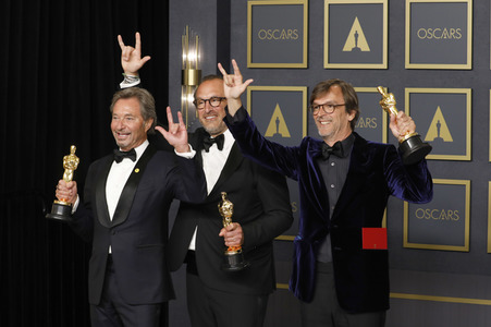 Oscars 2022 Preisträger-Photocall in Los Angeles