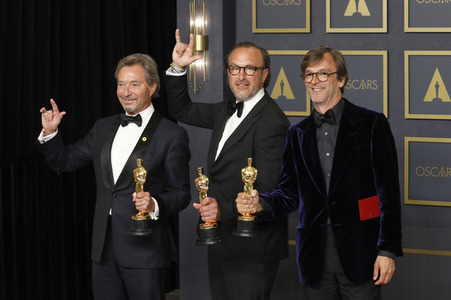 Oscars 2022 Preisträger-Photocall in Los Angeles