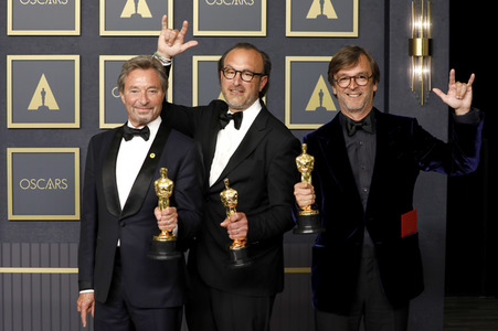 Oscars 2022 Preisträger-Photocall in Los Angeles