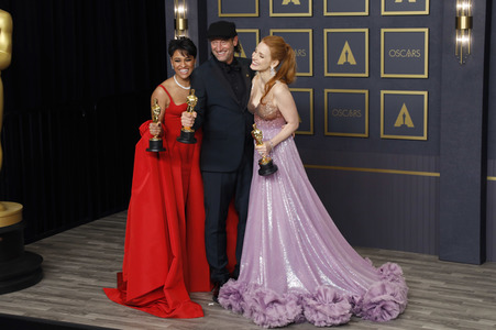 Oscars 2022 Preisträger-Photocall in Los Angeles