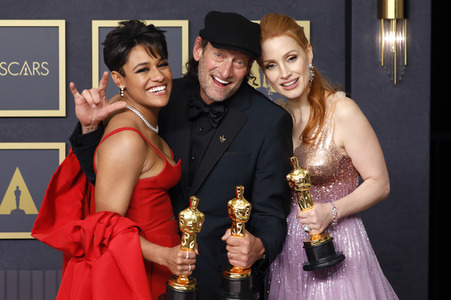 Oscars 2022 Preisträger-Photocall in Los Angeles