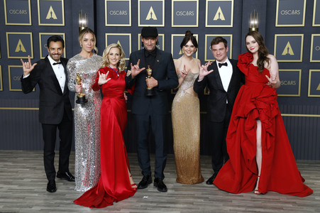 Oscars 2022 Preisträger-Photocall in Los Angeles