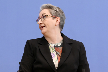Bundespressekonferenz Bundesweite Baulandumfrage in Berlin