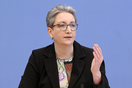 Bundespressekonferenz Bundesweite Baulandumfrage in Berlin