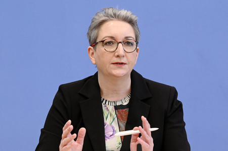 Bundespressekonferenz Bundesweite Baulandumfrage in Berlin