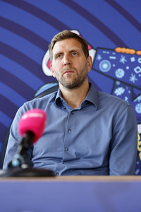 Pressekonferenz mit Dirk Nowitzki in Köln
