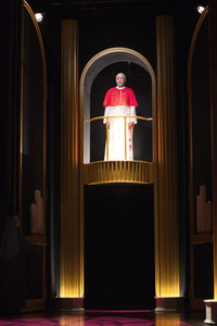 Theaterprobe 'Die zwei Päpste' in Berlin