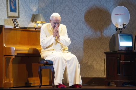 Theaterprobe 'Die zwei Päpste' in Berlin