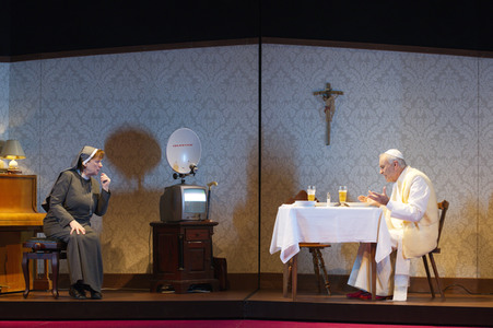 Theaterprobe 'Die zwei Päpste' in Berlin