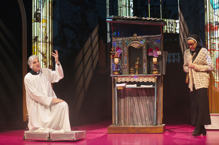 Theaterprobe 'Die zwei Päpste' in Berlin