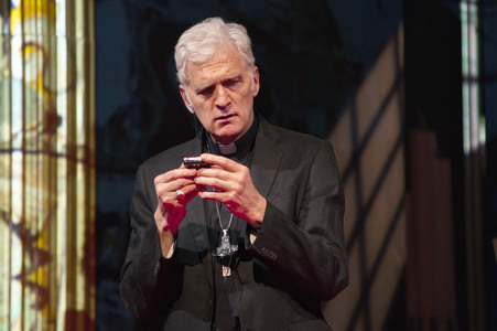 Theaterprobe 'Die zwei Päpste' in Berlin