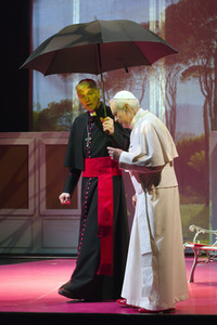 Theaterprobe 'Die zwei Päpste' in Berlin