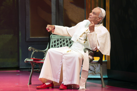 Theaterprobe 'Die zwei Päpste' in Berlin