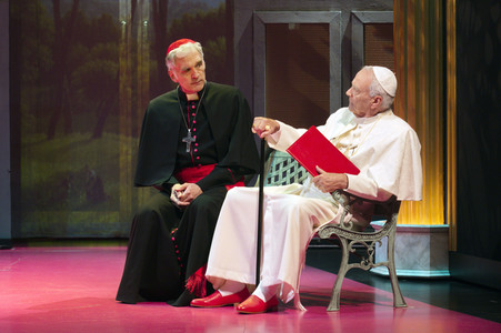 Theaterprobe 'Die zwei Päpste' in Berlin