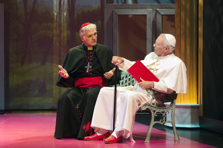 Theaterprobe 'Die zwei Päpste' in Berlin