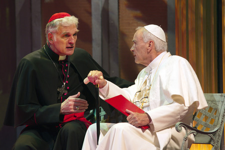 Theaterprobe 'Die zwei Päpste' in Berlin