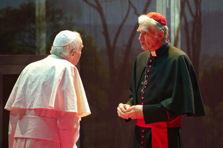 Theaterprobe 'Die zwei Päpste' in Berlin