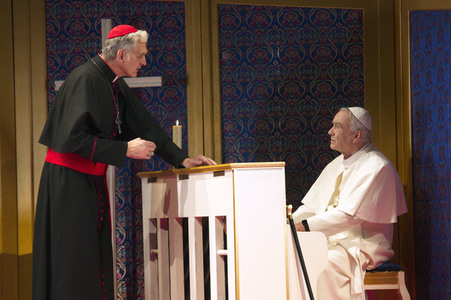 Theaterprobe 'Die zwei Päpste' in Berlin