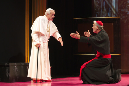 Theaterprobe 'Die zwei Päpste' in Berlin
