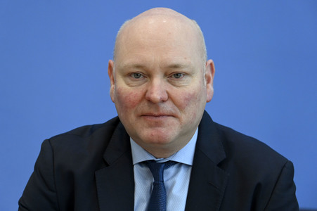 Bundespressekonferenz Vorstellung der aktualisierten Konjunkturprognose in Berlin