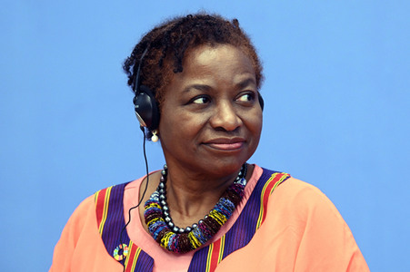Bundespressekonferenz Vorstellung des UNFPA-Weltbevölkerungsberichts 2022 in Berlin