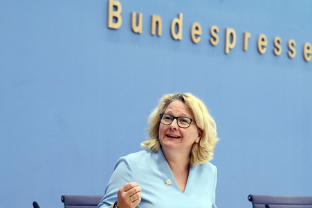 Bundespressekonferenz Vorstellung des UNFPA-Weltbevölkerungsberichts 2022 in Berlin