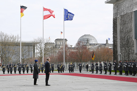 Empfang des Bundeskanzlers der Republik Österreich in Berlin