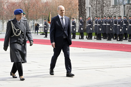 Empfang des Bundeskanzlers der Republik Österreich in Berlin