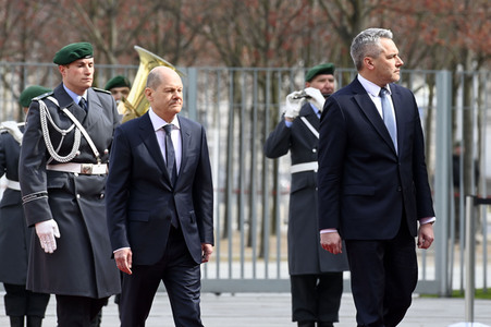Empfang des Bundeskanzlers der Republik Österreich in Berlin