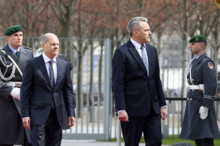 Empfang des Bundeskanzlers der Republik Österreich in Berlin