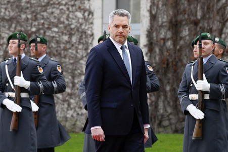 Empfang des Bundeskanzlers der Republik Österreich in Berlin