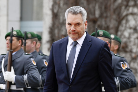 Empfang des Bundeskanzlers der Republik Österreich in Berlin