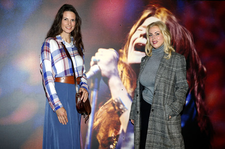 Ausstellungseröffnung von Elliott Landy's 'Woodstock Vision' in Berlin