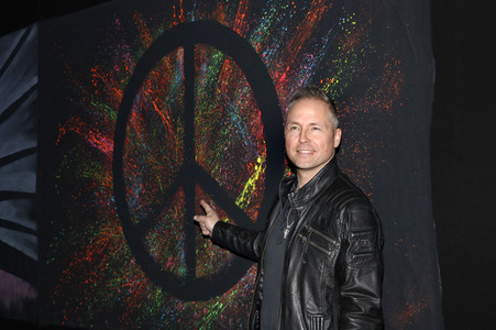 Ausstellungseröffnung von Elliott Landy's 'Woodstock Vision' in Berlin