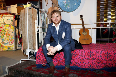 Ausstellungseröffnung von Elliott Landy's 'Woodstock Vision' in Berlin