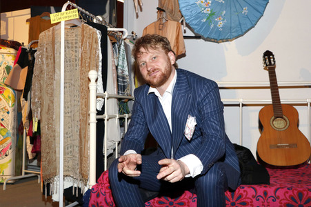 Ausstellungseröffnung von Elliott Landy's 'Woodstock Vision' in Berlin