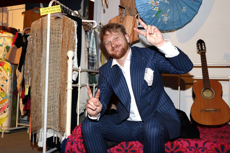 Ausstellungseröffnung von Elliott Landy's 'Woodstock Vision' in Berlin