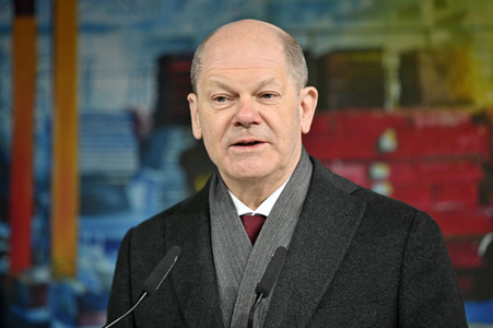 Olaf Scholz besucht die FWH Stahlguss GmbH in Mülheim an der Ruhr